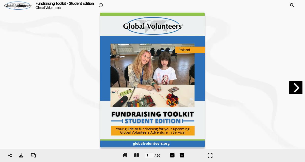 Fundraising Toolkit - Student Edition